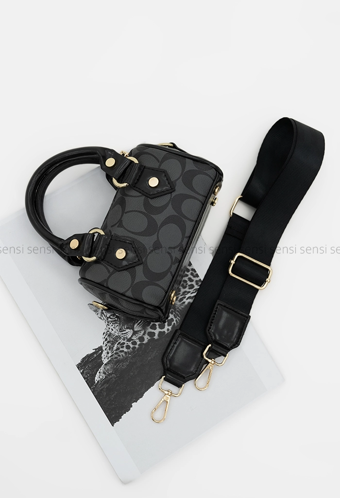 کیف صندوقی چرم کد1005880